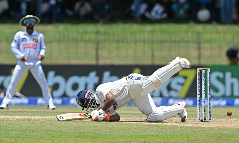 Dhruv Jurel celebrates unbeaten 115 during India vs Sri Lanka second Test in Colombo