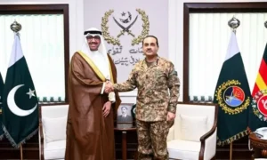 Pakistan Kuwait defence ministers and military officials meet in Rawalpindi