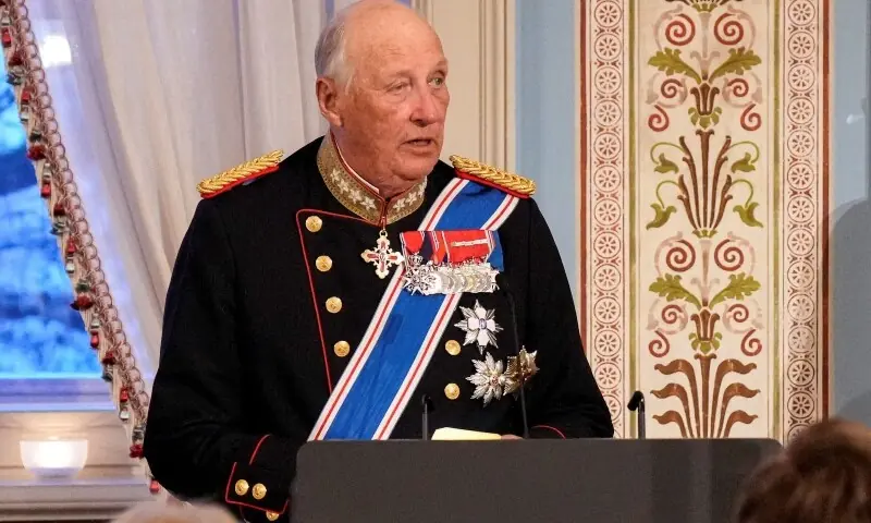 King Harald of Norway, who died aged 89 after more than three decades on the throne.