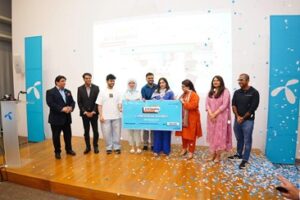 Participants and winners at the AI Seekho 2026 national finale organised by Google in Pakistan.