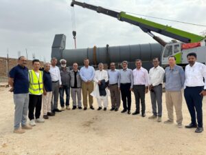 K-Electric and energy sector stakeholders hold a meeting at the Thar Block-1 mine to advance indigenous coal supply for the Jamshoro Power Project.