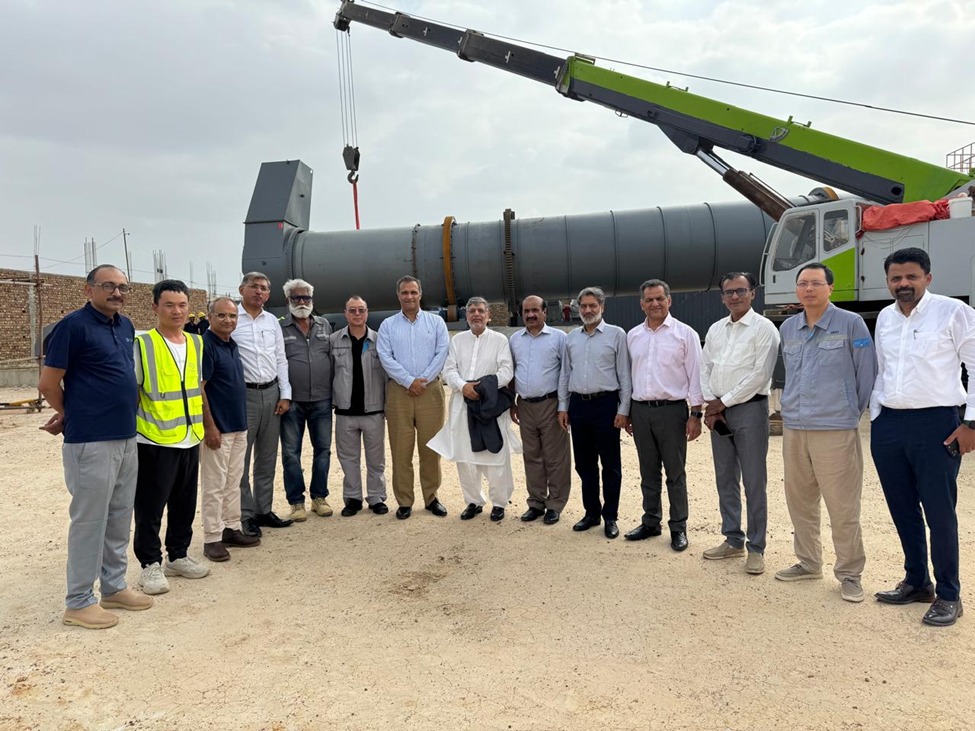 K-Electric and energy sector stakeholders hold a meeting at the Thar Block-1 mine to advance indigenous coal supply for the Jamshoro Power Project.