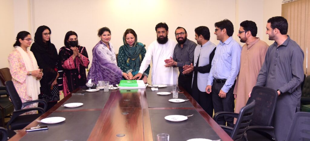 Pakistan officials attend a seminar on the country’s changing geopolitical and diplomatic role.