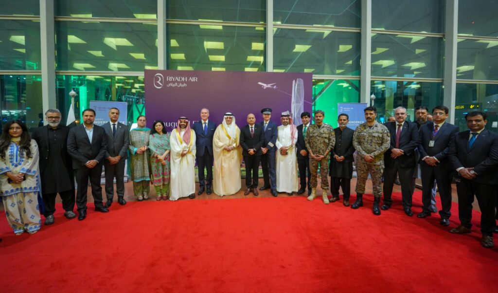 Riyadh Air Boeing 787-9 launches direct flights between Riyadh and Islamabad Pakistan