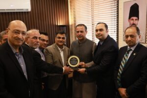 Federal Minister Muhammad Junaid Chaudhry inaugurates SBC Group corporate office at Karachi Fisheries Harbour