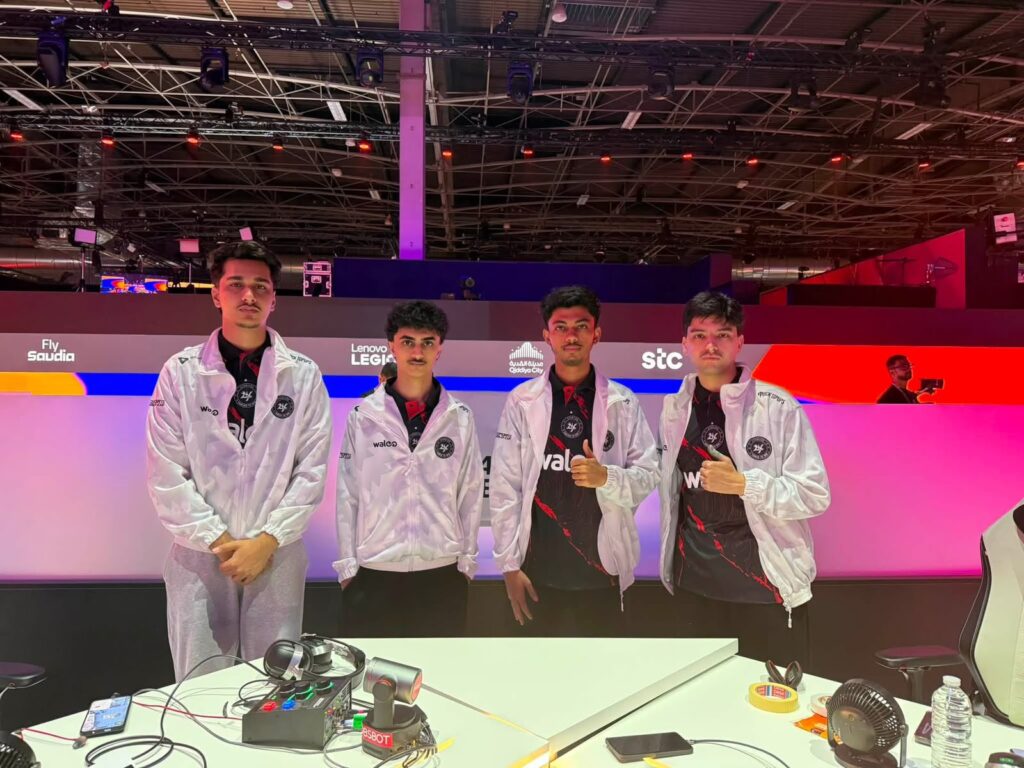 4Thrives Walee Pakistan PUBG MOBILE team at PMWC 2026 in Paris