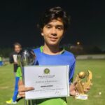 Young Cricketer Arham Mehfooz Shines as All-Round Performance Earns Man of the Match Award