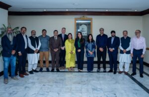 Natalie Baker discusses artificial intelligence and US Pakistan innovation partnerships in Lahore