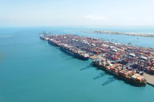 Hutchison Ports Pakistan terminal in Karachi receiving new electric cranes and cargo handling equipment.
