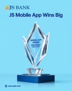 JS Bank wins Mobile App Award at the Asian Banking & Finance Fintech Awards 2026.