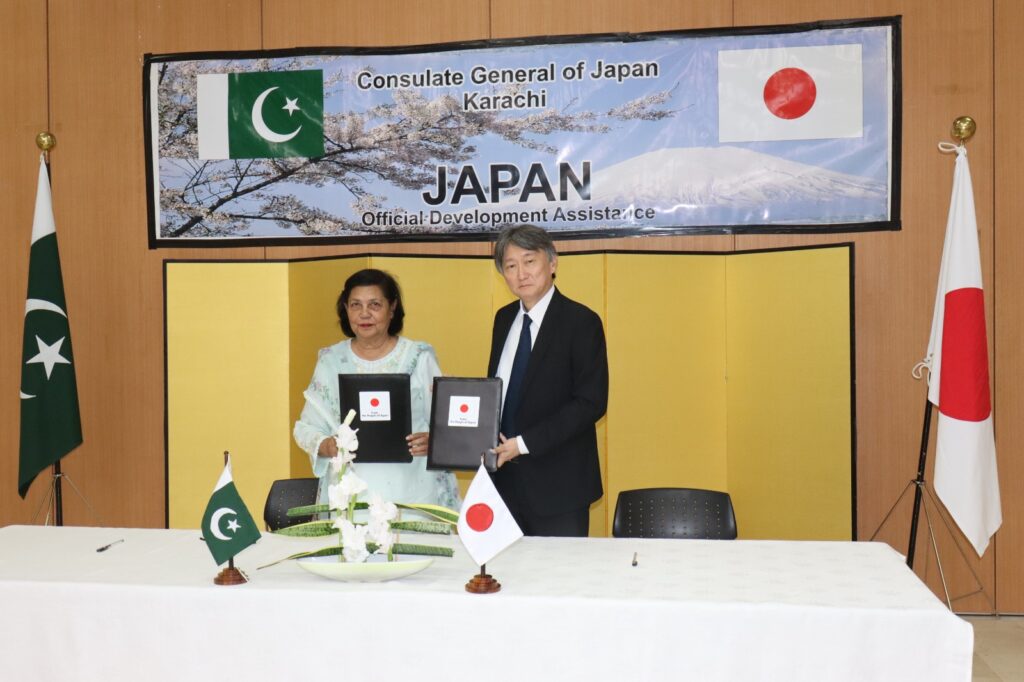 Japan grant supports new school bus for special students in Karachi