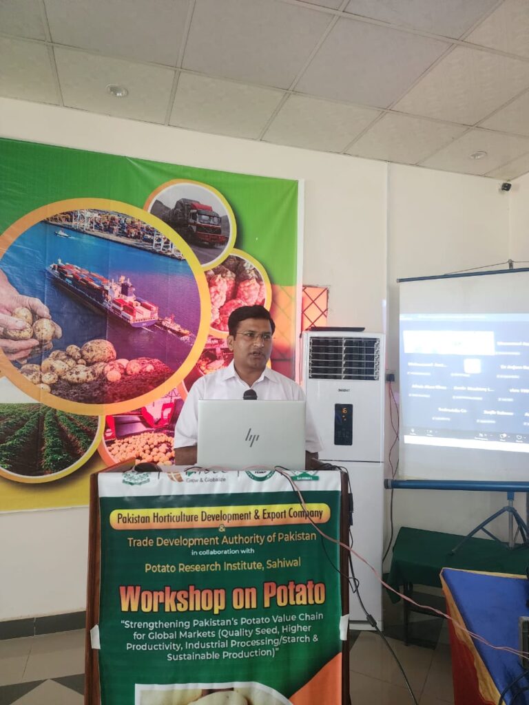 PHDEC workshop on strengthening Pakistan potato exports and value chain in Sahiwal