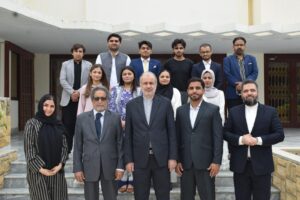 Iran-Pakistan diplomatic talks at the Iranian Consulate in Karachi