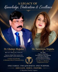 Dr Tarannum Mujtaba, Chicago-based radiologist trained in neuroradiology and women’s imaging