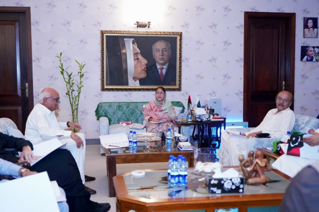 Faryal Talpur interviews applicants for PSF Sindh president
