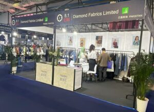 Pakistani textile exhibitors at Intertextile Shanghai Apparel Fabrics and Yarn Expo 2026