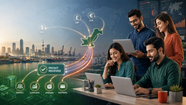 Pakistan IT exports and digital businesses benefit from global cross-border payment infrastructure.