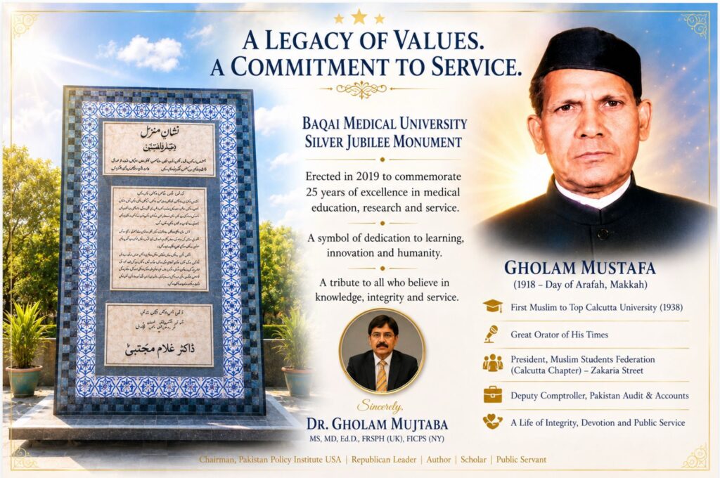 Gholam Mustafa and the Mujtaba family’s three-generation educational legacy