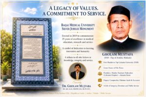 Gholam Mustafa and the Mujtaba family’s three-generation educational legacy