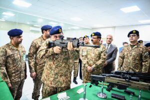 Field Marshal Syed Asim Munir visits Pakistan Ordnance Factories in Wah to review defence production.