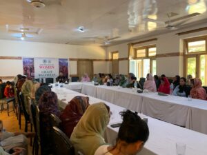 Women entrepreneurs participating in a TDAP economic empowerment seminar across Gilgit-Baltistan