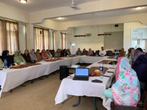 Women entrepreneurs participating in a TDAP economic empowerment seminar across Gilgit-Baltistan