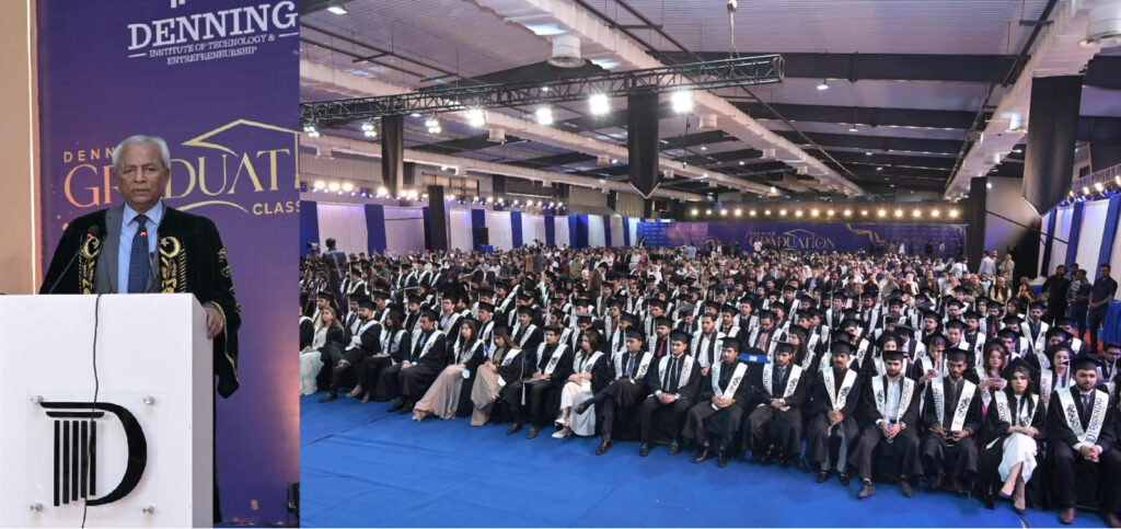 Governor Sindh Syed Muhammad Nehal Hashmi addresses graduates in Karachi