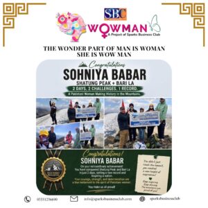 Sohniya Babar during her Shatung Peak and Bari La mountain expedition
