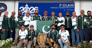 Pakistan rifle team at the F-Class World Championship in Bisley