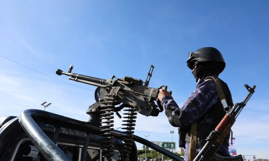 Houthi fighters and government forces clash near Yemen’s Red Sea coast.