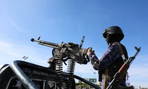Houthi fighters and government forces clash near Yemen’s Red Sea coast.