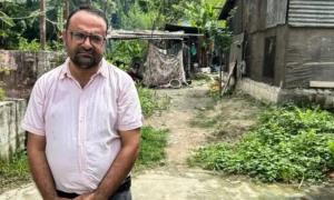 Nepal principal Rajendra Dawadi who evacuated 900 students before the Trishuli River flood destroyed their school