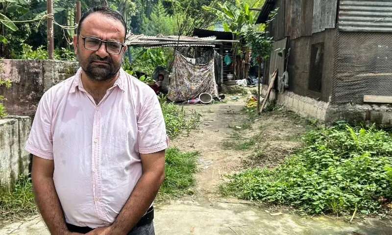 Nepal principal Rajendra Dawadi who evacuated 900 students before the Trishuli River flood destroyed their school