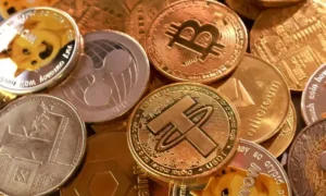 US Senate vote on the Crypto Clarity Act amid debate over cryptocurrency regulation and ethics.