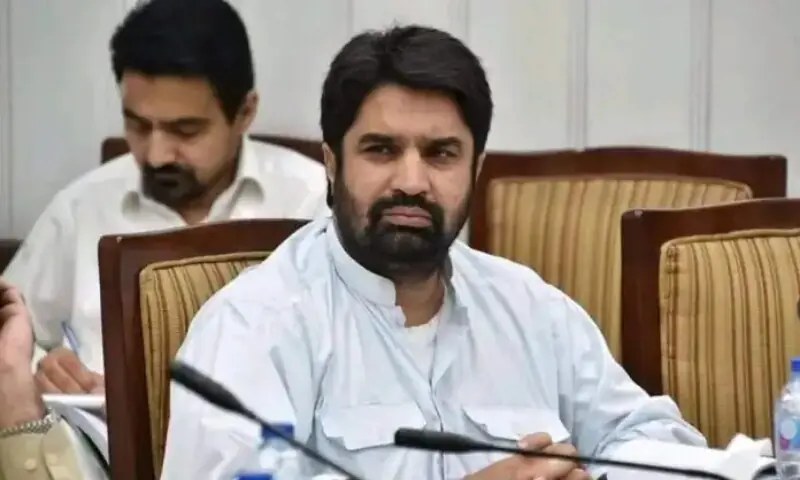 KP Minister Fazal Shakoor Khan in a file photograph