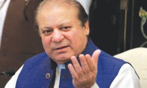 Nawaz Sharif offers condolences to Sindh Governor Nehal Hashmi over his father-in-law’s death.