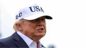 Donald Trump discusses artificial intelligence and US competition with China.