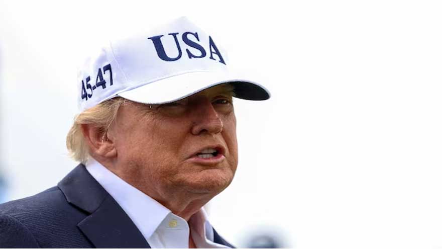 Donald Trump discusses artificial intelligence and US competition with China.