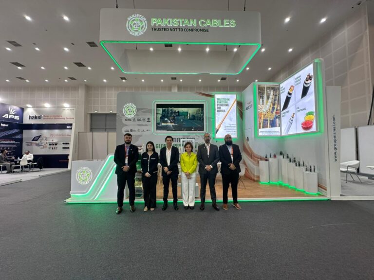 Pakistan Cables showcases wires, cables and Nooriabad manufacturing facility at Middle East Energy