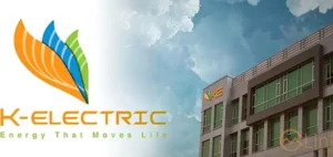 K-Electric teams repair cables affected by a fire near the Dhabeji Pumping Complex in Karachi.
