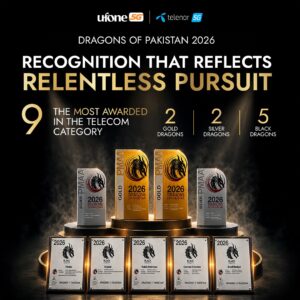 Ufone and Telenor Pakistan win nine awards at Dragons of Pakistan 2026