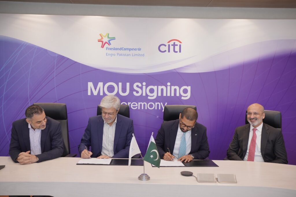 FrieslandCampina Engro and Citi Pakistan launch supplier financing programme in Pakistan