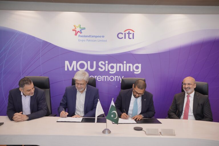 FrieslandCampina Engro and Citi Pakistan launch supplier financing programme in Pakistan
