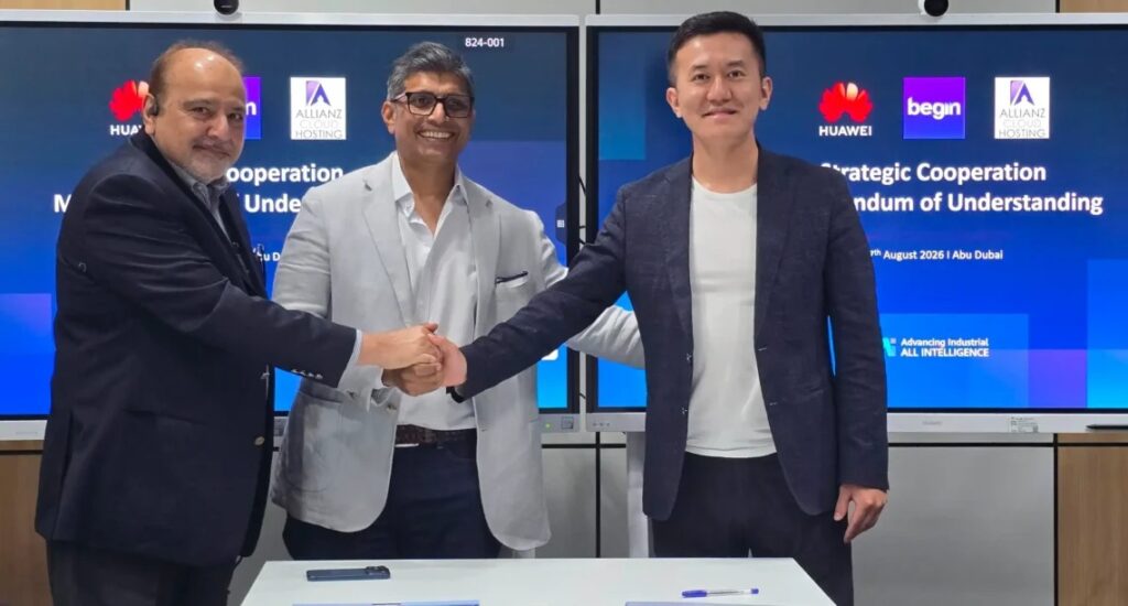 Begin Huawei Cloud and Allianz Hosting announce strategic technology partnership