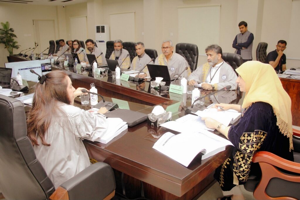SABS University Jamshoro Academic Council meeting on curriculum reforms