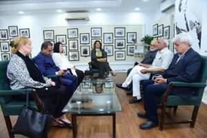 Houston trade delegation visiting Quaid-e-Azam Museum Flagstaff House Karachi