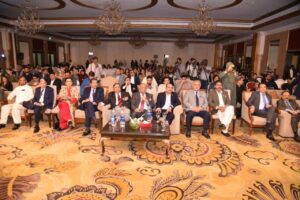 Dr. Fouzia Hameed attending the Defence Day remembrance programme in honour of Pakistan’s martyrs.