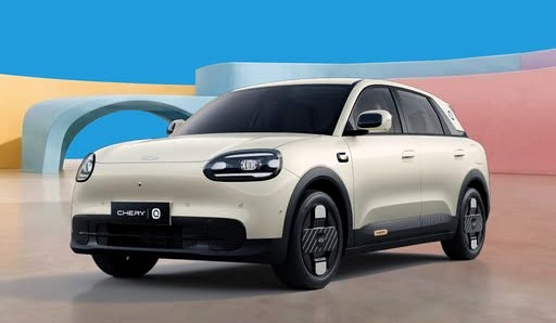 Chery Q electric vehicle launch at PAPS 2026 in Pakistan