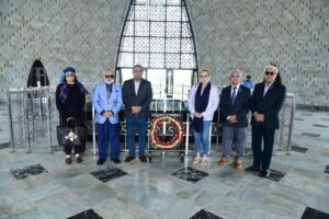 US business delegation visits Mazar-e-Quaid in Karachi