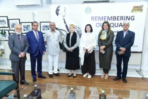 Houston delegation visits Quaid Museum at Flagstaff House Karachi